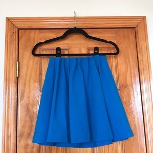 Blue skirt